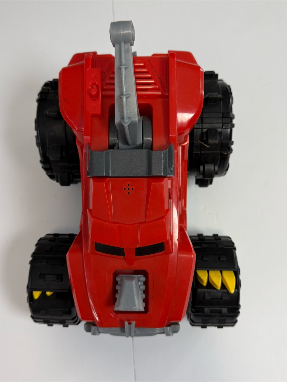 Spin master Red Monster Truck Toy Off-Road Vehicle no box tested & working